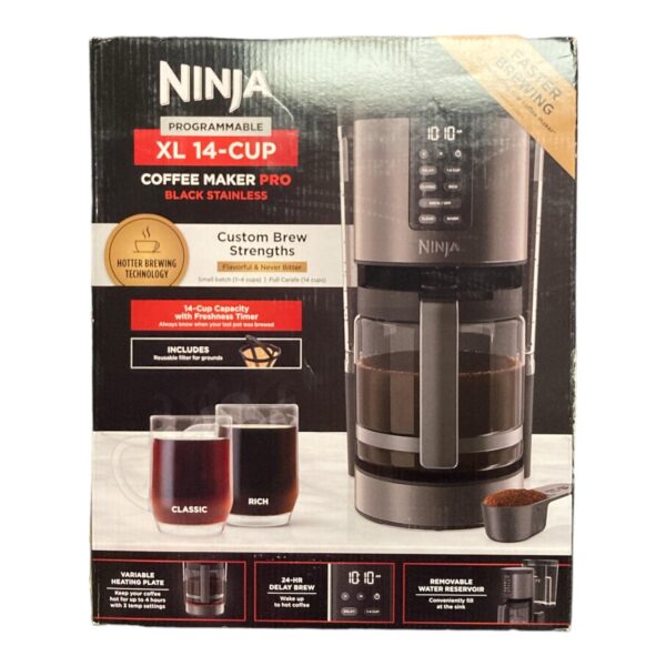 Ninja Programmable XL 14-Cup Coffee Maker PRO with Reusable Filter