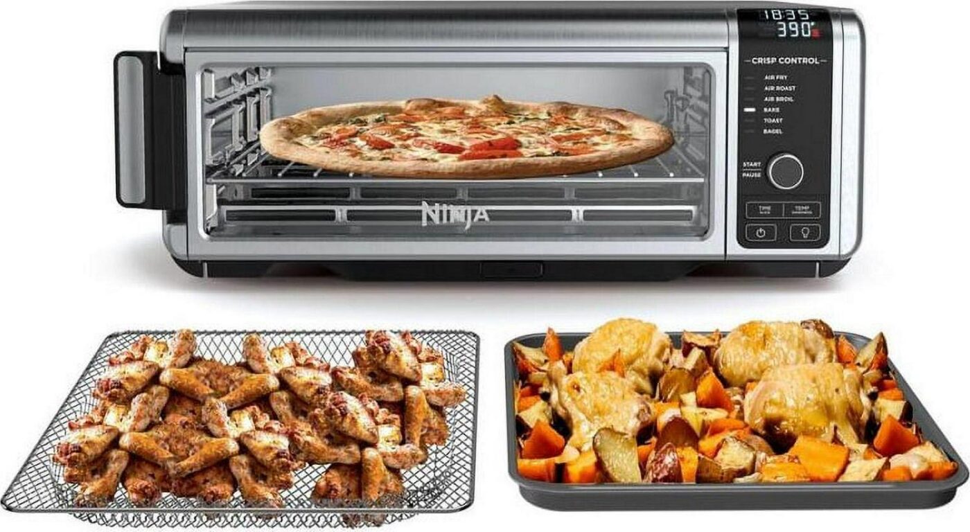 Ninja SP100BF Foodi 6-in-1 Digital Air Fry Oven/Toaster Oven Flip-Away for Storage - Image 2