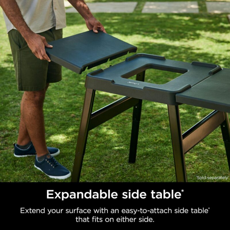 Ninja Woodfire Adjustable Outdoor Grill Stand - Image 5