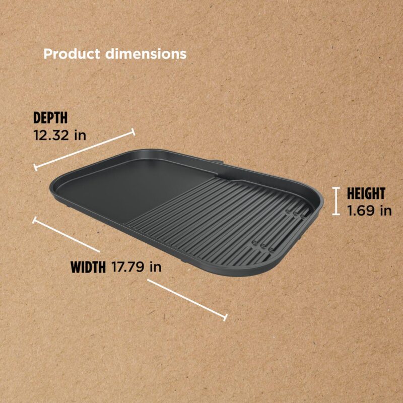 Ninja Woodfire Grill and Griddle Plate - Image 4