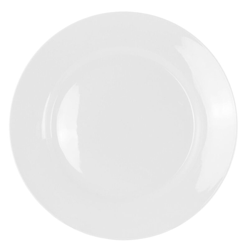 Noble Court 16 pc Dinnerware Set - White - Fine Ceramic - Image 3