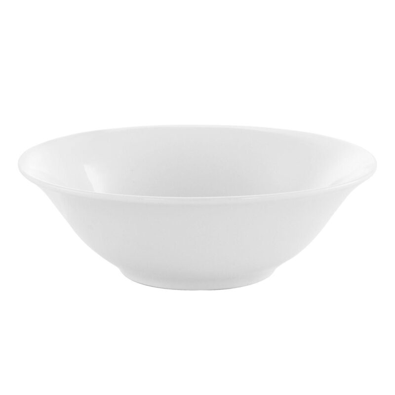 Noble Court 16 pc Dinnerware Set - White - Fine Ceramic - Image 2