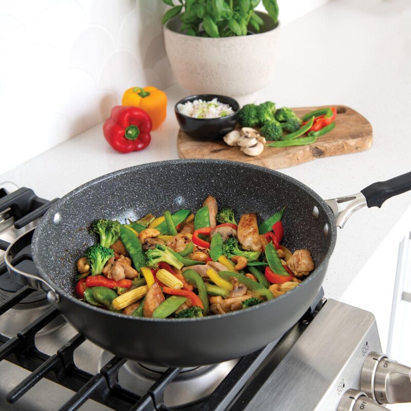 Nordic Ware Verde Nonstick 12-in. Wok - Image 5