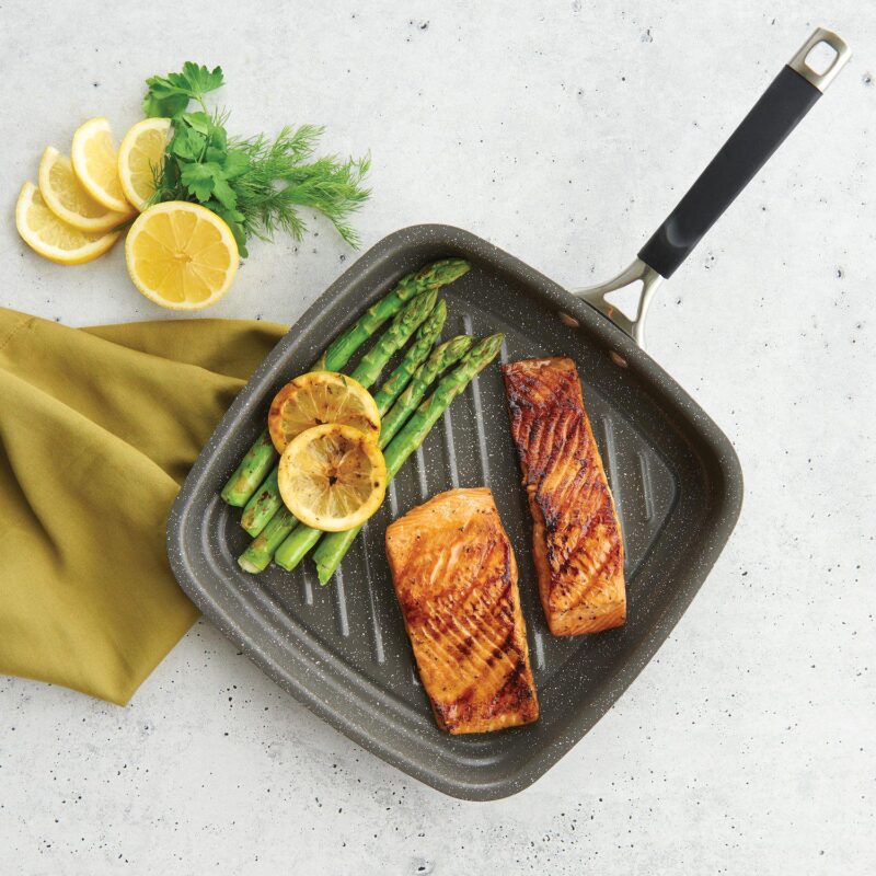 Nordic Ware Verde Nonstick Searing Grill Pan - Image 4