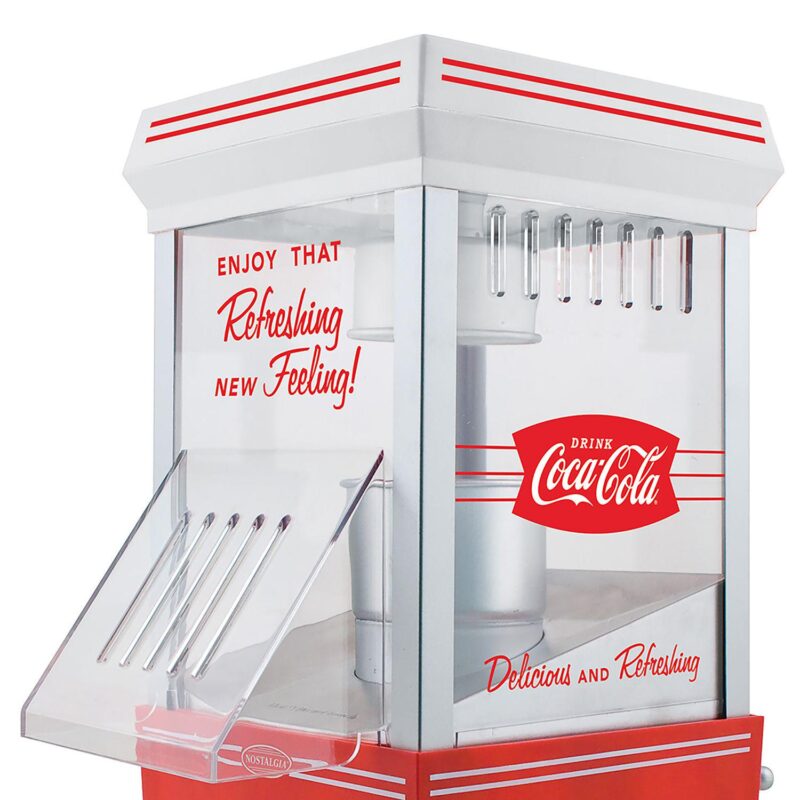 Nostalgia Electrics Coca-Cola 12-Cup Hot Air Popcorn Maker - Image 3