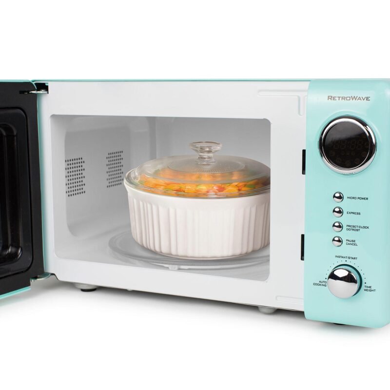 Nostalgia Electrics Retro 700-Watt Countertop Microwave Oven - Image 3