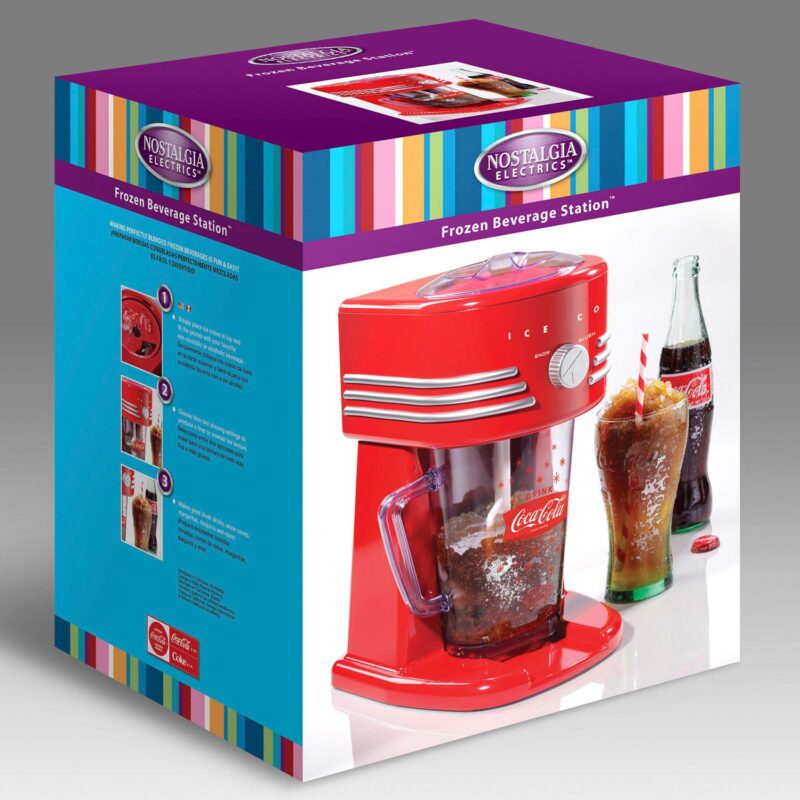Nostalgia Electrics Coca-Cola 40-oz. Frozen Beverage Station - Image 5