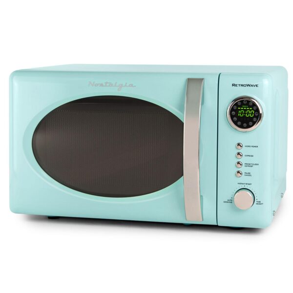 Nostalgia Electrics Retro 700-Watt Countertop Microwave Oven