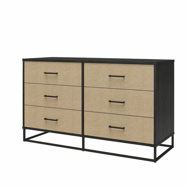 Novogratz Kelly 6-Drawer Dresser