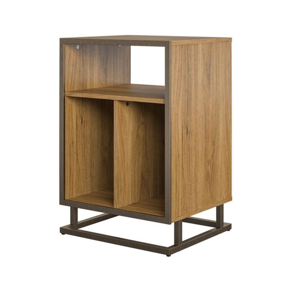 Novogratz Regal Turntable Record Stand End Table