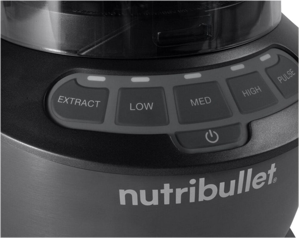 Nutribullet 1200 Watts 64 oz. Full-Size Blender Combo NBF50500, Dark Gray. (Condition: New) - Image 4