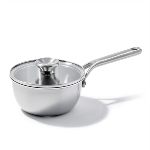 OXO Mira Tri-Ply Stainless Steel 1.5-qt. Chef's Pan with Lid