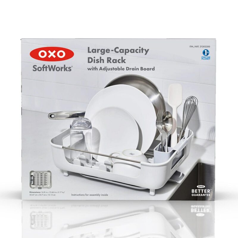 OXO Softworks Large-Capacity Dish Rack - Image 9