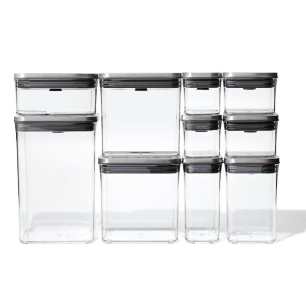 OXO SteeL POP 12-pc. Food Storage Container Set