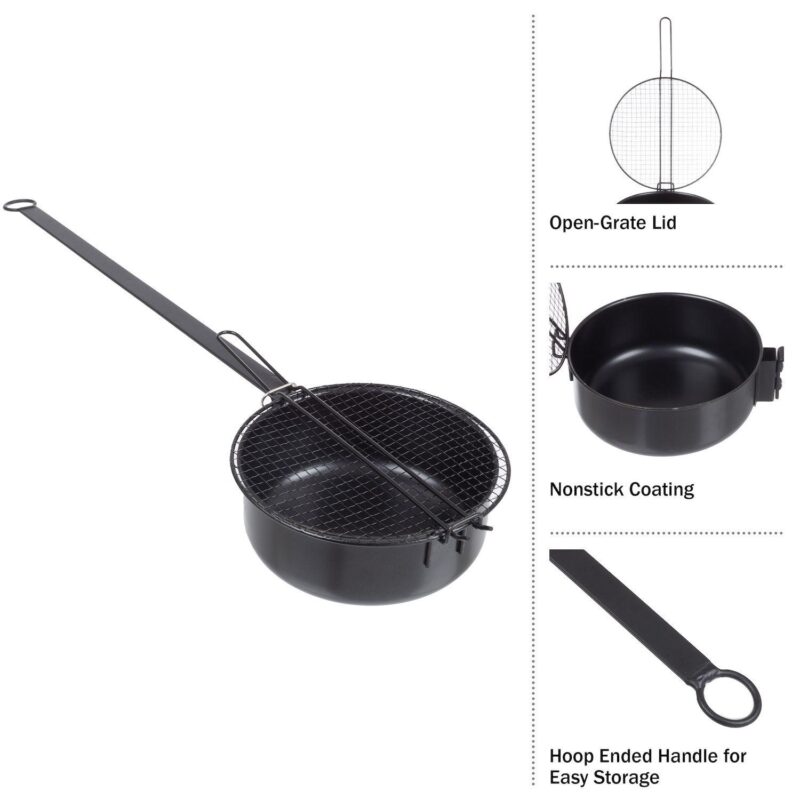 Old Fashioned Campfire Popcorn Popper - Image 3