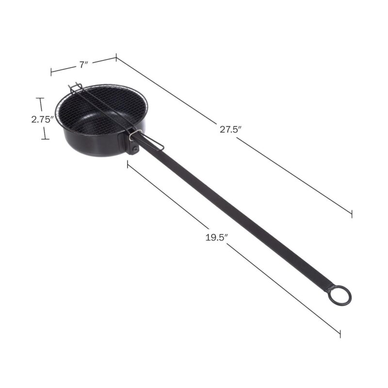 Old Fashioned Campfire Popcorn Popper - Image 2
