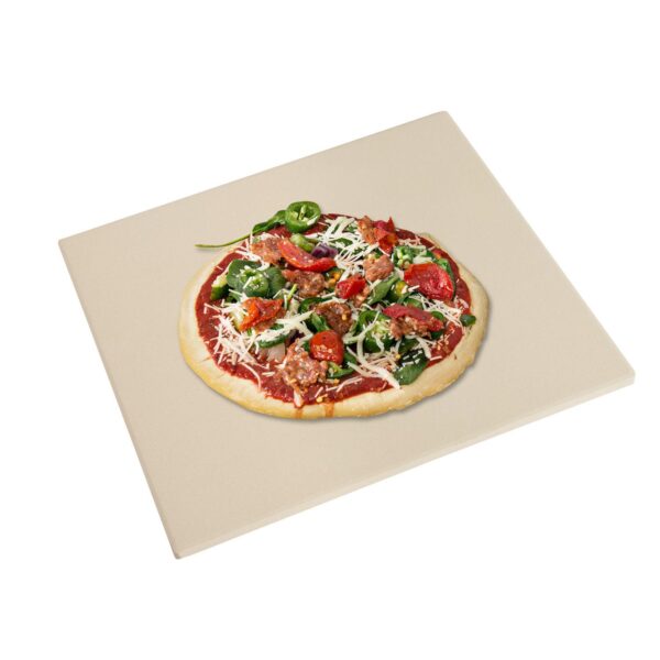 Old Stone Rectangle 14 in. x 16 in. Pizza Stone