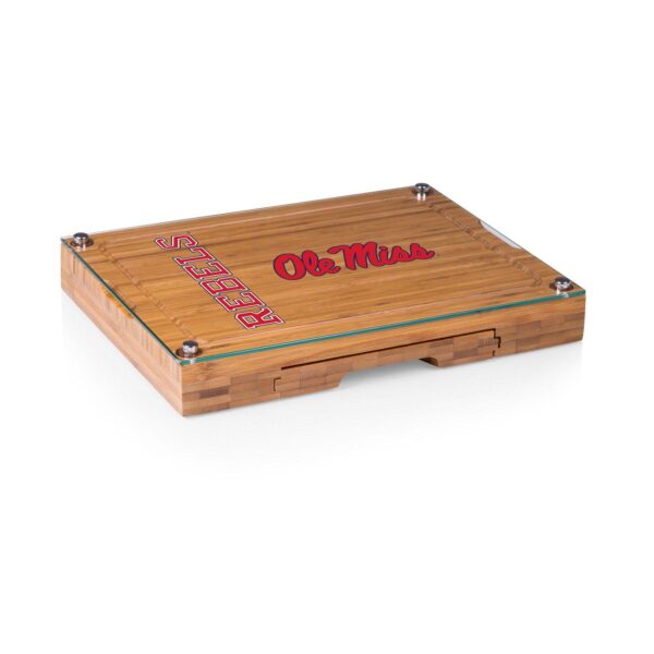 Ole Miss Rebels Concerto Glass-Top Cutting Board Set