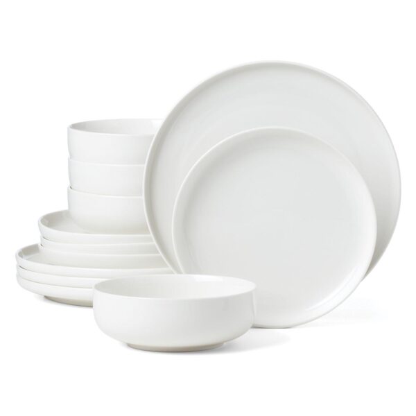 Oneida 24 Seven White 12-pc. Dinnerware Set