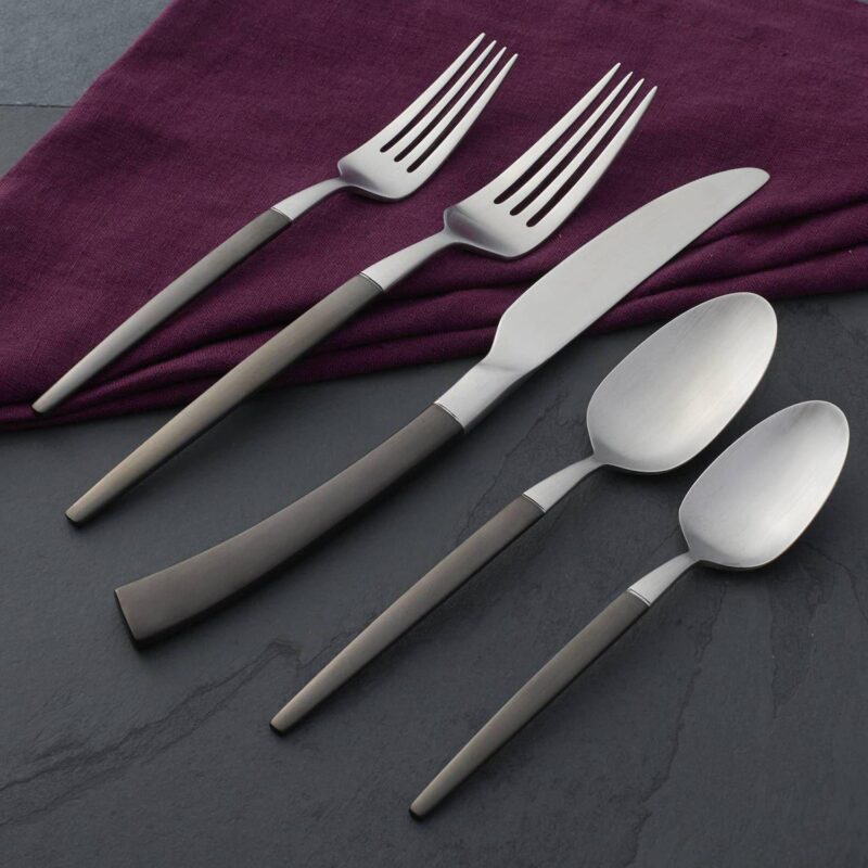 Oneida Adjacent Midnight 20-pc. Flatware Set - Image 2