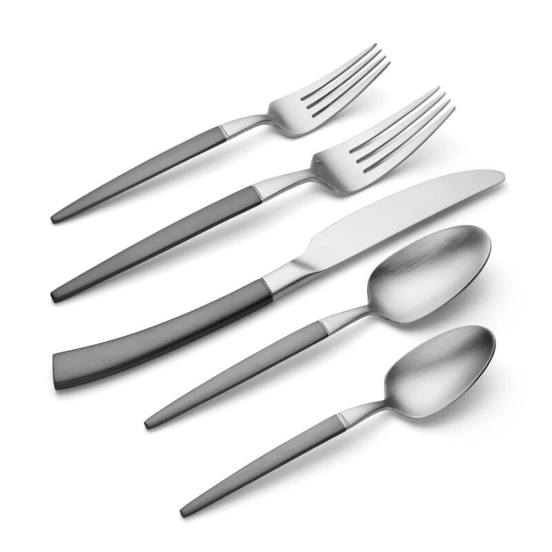 Oneida Adjacent Midnight 20-pc. Flatware Set - Image 3