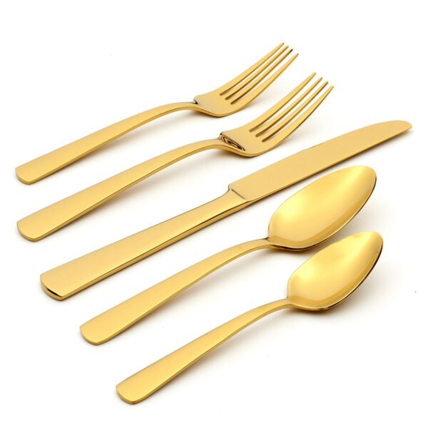 Oneida Aptitude Gold 20-pc. Flatware Set