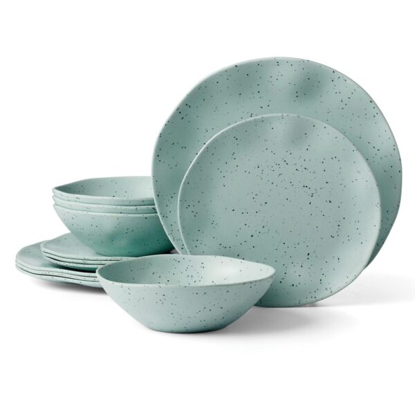 Oneida Terrazzo Melamine 12-pc. Dinnerware Set