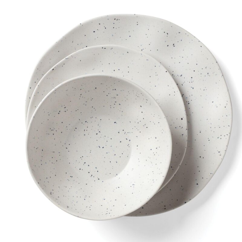 Oneida Terrazzo Melamine 12-pc. Dinnerware Set - Image 7