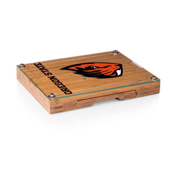 Oregon State Beavers Concerto Glass-Top Cutting Board Set