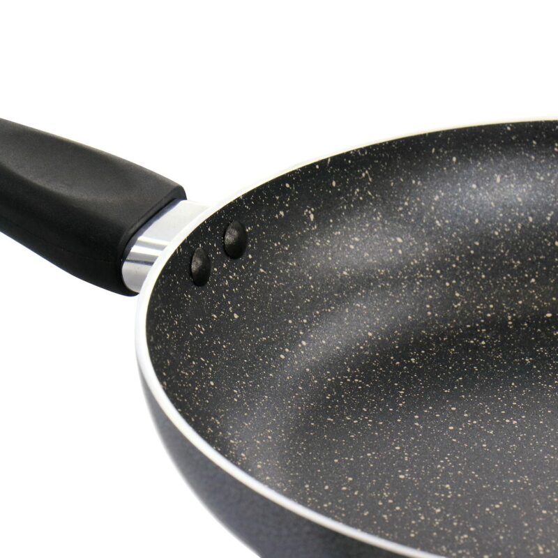 Oster Cocina 10.2 in. Pallermo Nonstick Aluminum Frying Pan in Graphite Grey - Image 4