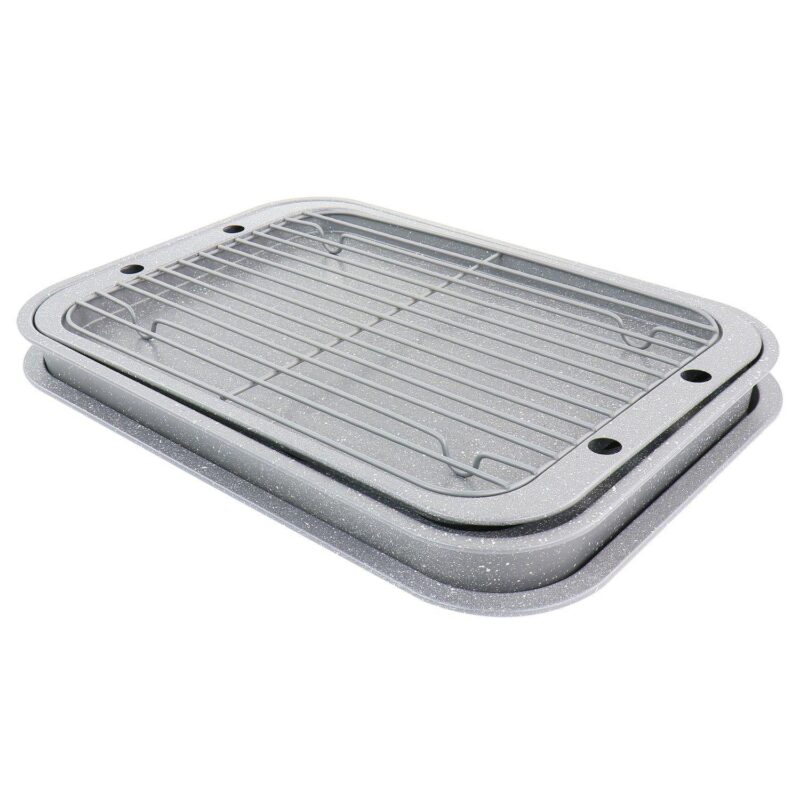 Oster Cocina 5 Piece Carbon Steel Roasting and Baking Set - Image 2