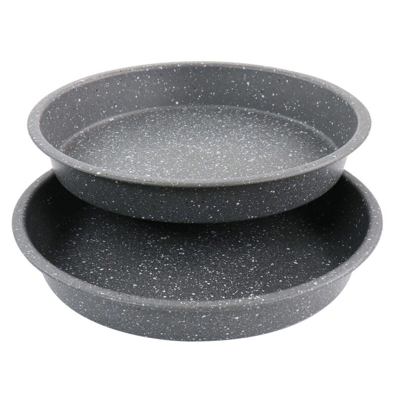 Oster Cocina 6 Piece Carbon Steel Non Stick Bakeware Set in Greystone - Image 3