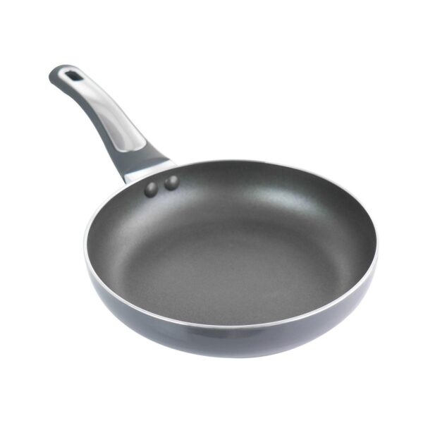 Oster Cocina 8 Inch Aluminum Frying Pan in Grey