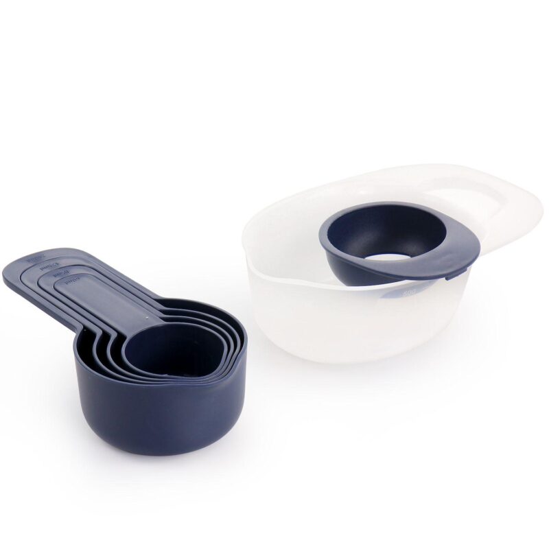 Oster Cocina All In One 12 Piece Plastic Baking Tool Set in Blue - Image 4