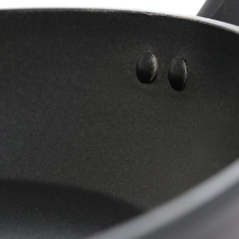 Oster Cocina Allston 12 Inch Aluminum Nonstick Frying Pan in Black - Image 3
