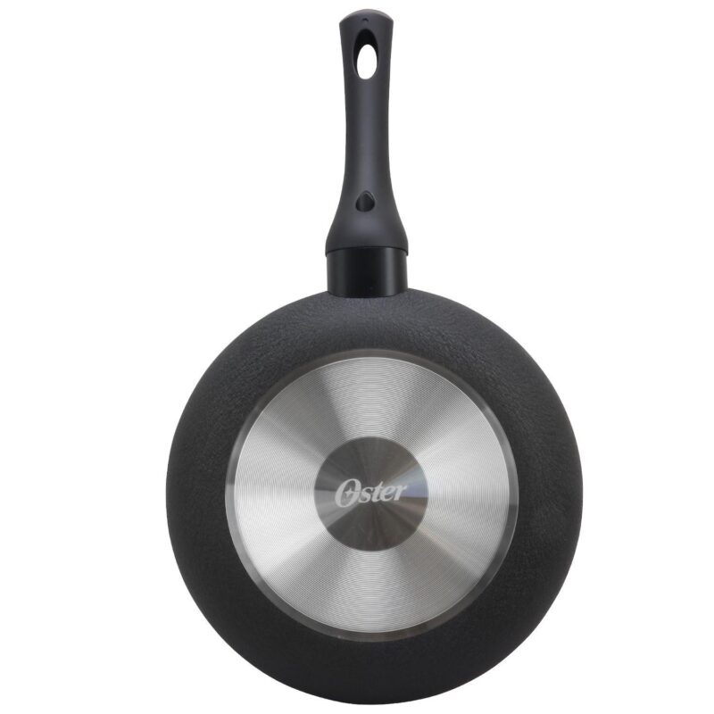 Oster Cocina Ashford 9.5 inch Aluminum Frying Pan in Black - Image 2