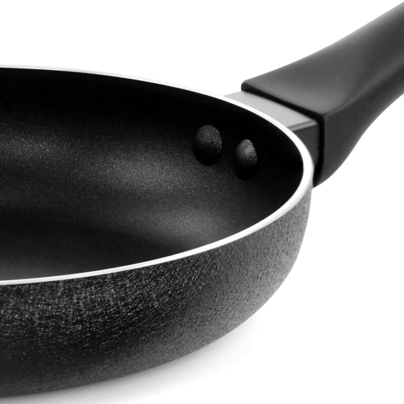 Oster Cocina Ashford 8 Inch Non Stick Aluminum Frying Pan in Black - Image 4