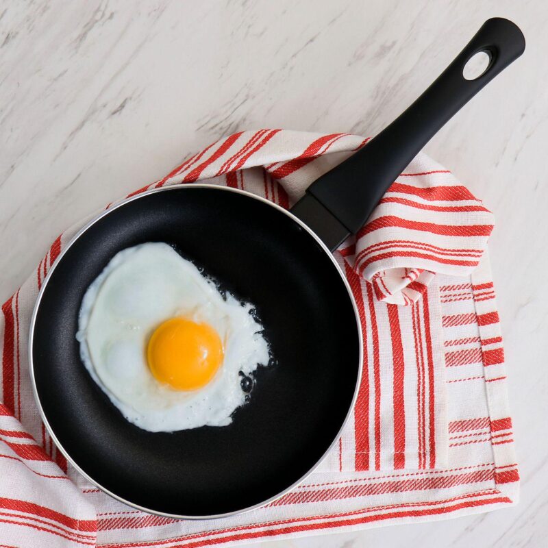 Oster Cocina Ashford 8 Inch Non Stick Aluminum Frying Pan in Black - Image 5