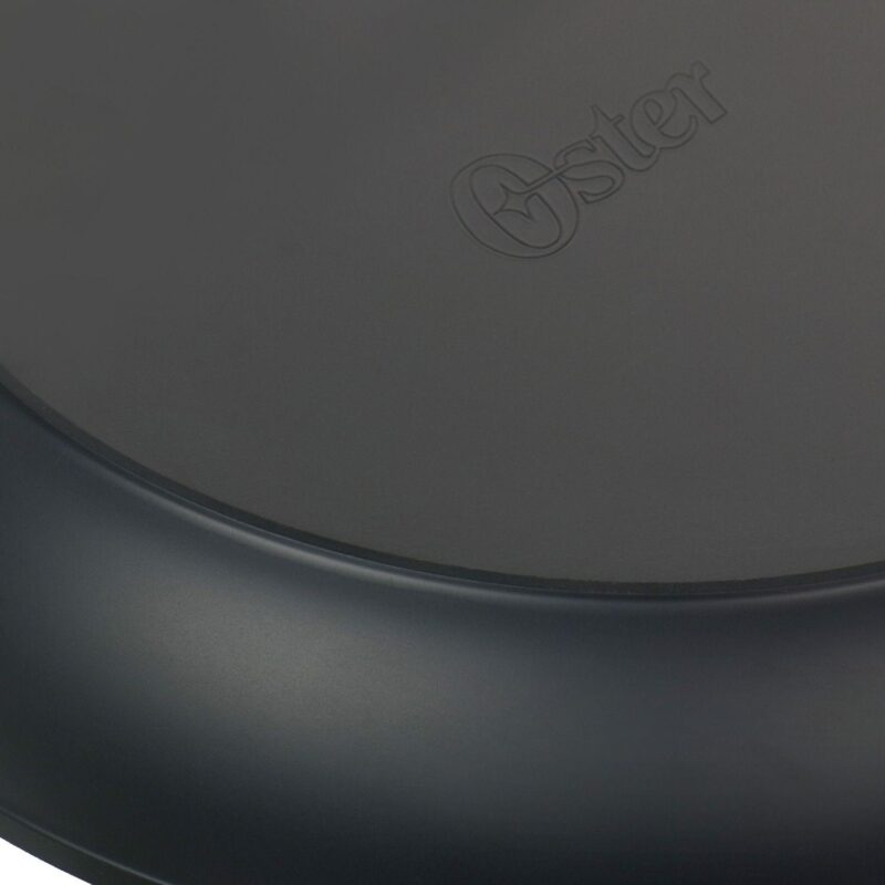 Oster Cocina Bastone 12 Inch Aluminum Nonstick Frying Pan in Speckled Gray - Image 4