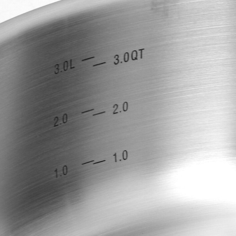 Oster Cocina Cuisine Saunders 4.2 Quart Saut Pan with Lid - Image 3