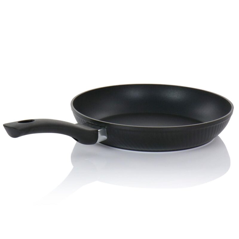 Oster Cocina Kono 11 Inch Aluminum Nonstick Frying Pan in Black - Image 2