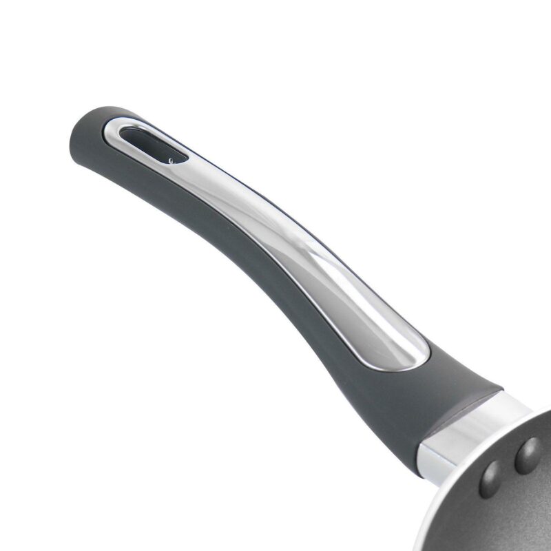 Oster Cocina Legacy 12 Inch Aluminum Nonstick Frying Pan in Gray - Image 5