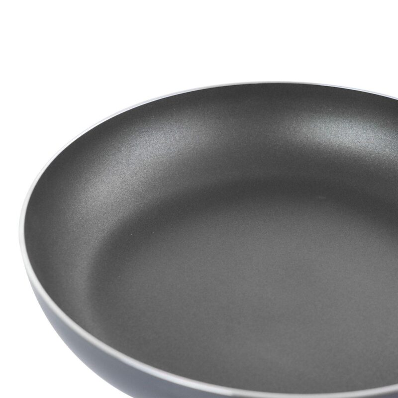 Oster Cocina Legacy 12 Inch Aluminum Nonstick Frying Pan in Gray - Image 4