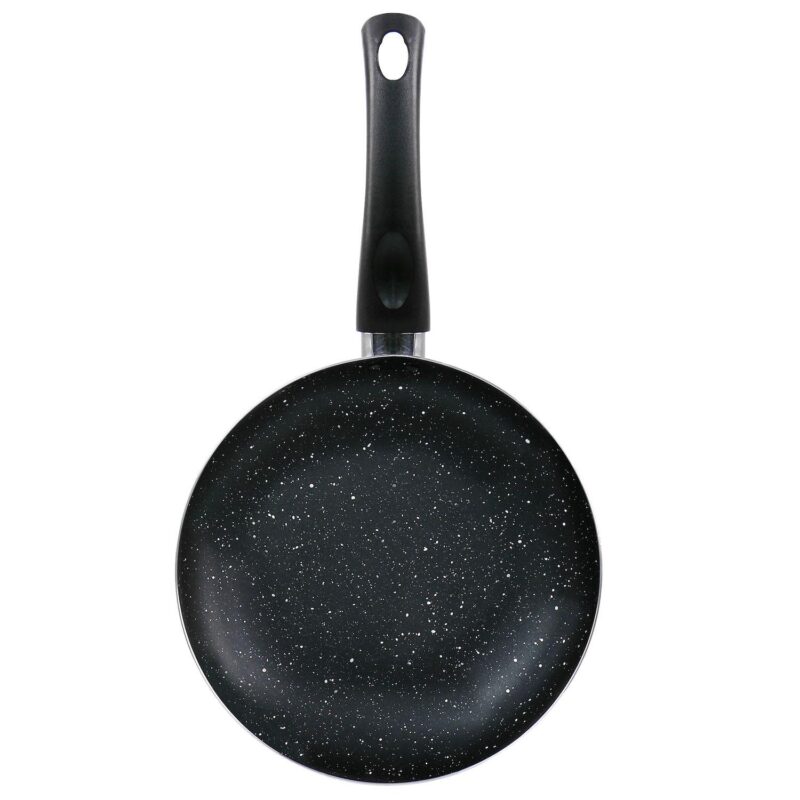 Oster Cocina Luneta 9.5 Inch Aluminum Nonstick Frying Pan in Red - Image 2