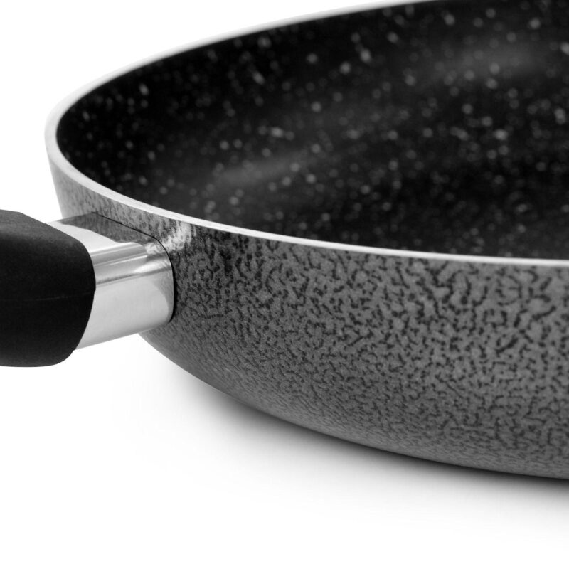 Oster Cocina Pallermo 11 Inch Nonstick Aluminum Frying Pan in Charcoal - Image 4