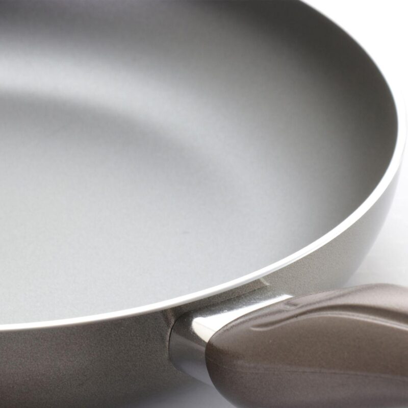 Oster Cocina Sato 10 Inch Aluminum Frying Pan in Metallic Champagne - Image 3
