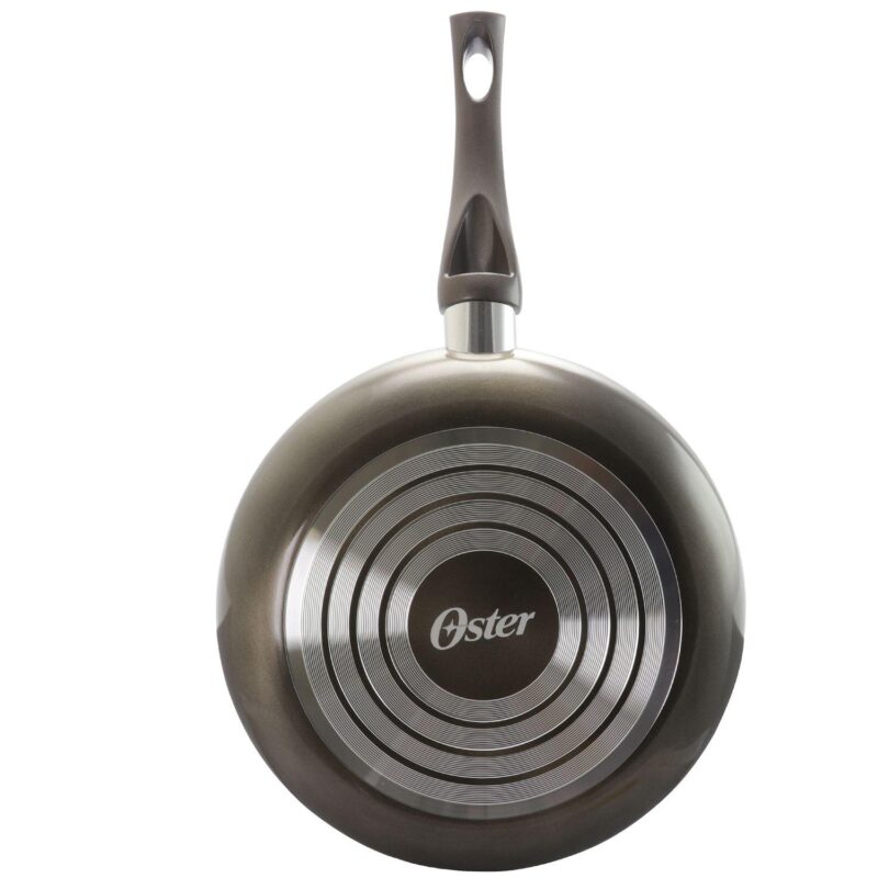 Oster Cocina Sato 10 Inch Aluminum Frying Pan in Metallic Champagne - Image 2