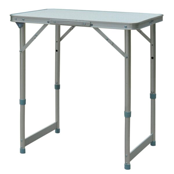 Outdoor Portable Folding Picnic Table Patio Roll Up Camping Square Aluminum