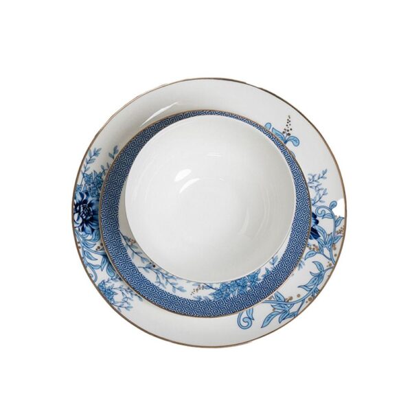 Ozarke's Blue Flower Plates Set