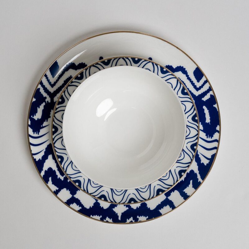 Ozarke's Parker Blue Designed Plates Set - Image 5